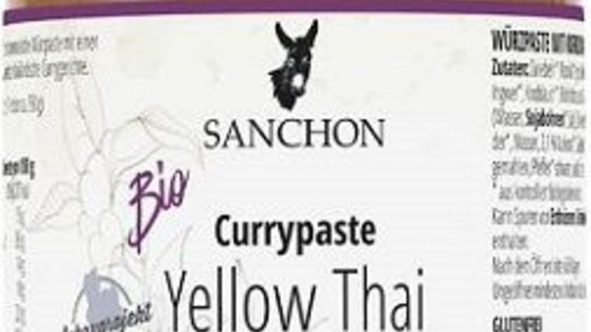 Bio Thai Currypaste, gelb, 190g