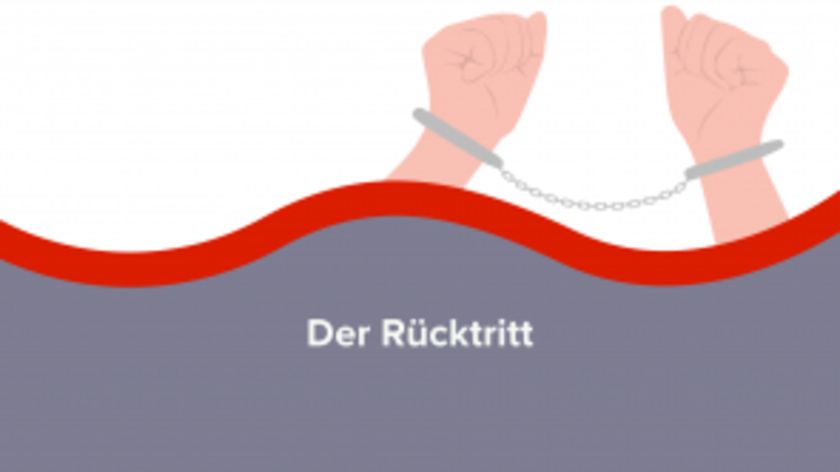 Der Rücktritt