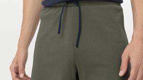 hessnatur Herren Schlafshort PURE NATURE - thymian - Größe 48