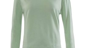 Living Crafts Damen Schlafshirt - Langarm aus Bio Baumwolle