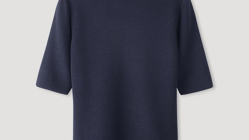 hessnatur Damen Pullover aus Bio-Baumwolle - blau - Größe 42