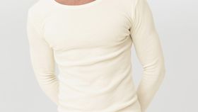 hessnatur Herren Langarm Shirt im 2er- Set - natur - Größe 4