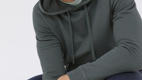 hessnatur Herren Hoodie aus Bio-Baumwolle - grün - Größe 54