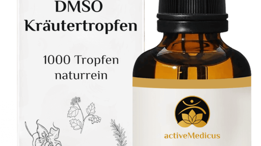 Herzensbl?te DMSO Kr?utertropfen (50 ml, 1000 Tropfen, Naturrein, Bio)