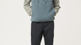 hessnatur Wollfleece-Weste Half-Zip aus Bio-Merinowolle - grün - Größe 50