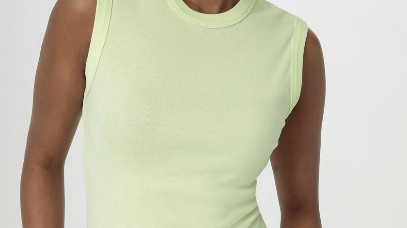 hessnatur Damen Softrib Top Slim aus Bio-Baumwolle und TENCEL™ Modal - grün - Größe 38