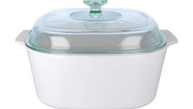 Corningware Glaskeramik Töpfe in Weiß in verschiedenen Größen