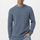 hessnatur Herren Pullover aus Bio-Baumwolle mit Kapok - blau - Größe 46