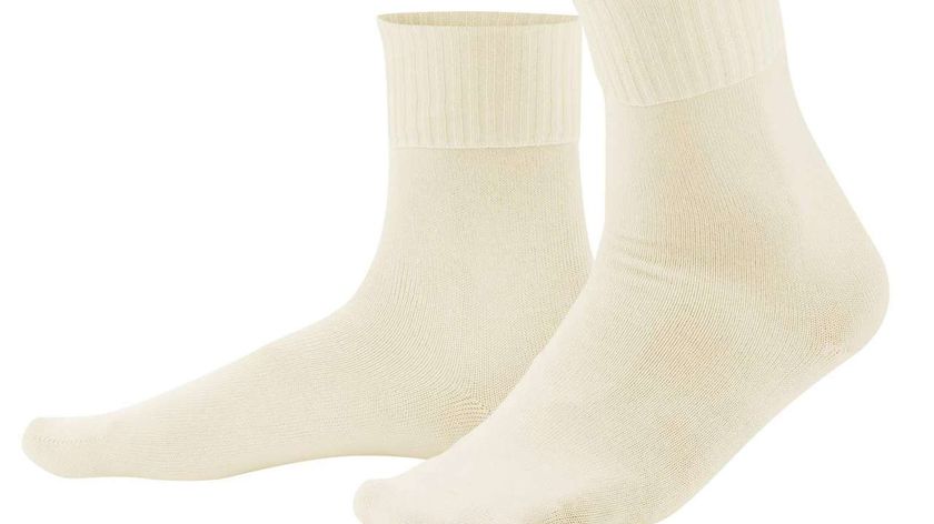 Living Crafts Comfort Socken für Sie und Ihn mit Bündchen ohne Gummi