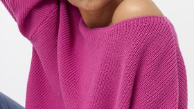 hessnatur Damen Pullover aus Bio-Baumwolle - rosa - Größe S