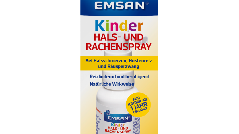 Emsan Kinder Hals- und Rachenspray