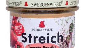 Zwergenwiese Veganer Aufstrich Tomate - Paprika