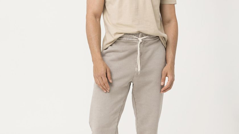 hessnatur Herren Joggpants mineralgefärbt aus Bio-Baumwolle - grau - Größe 52