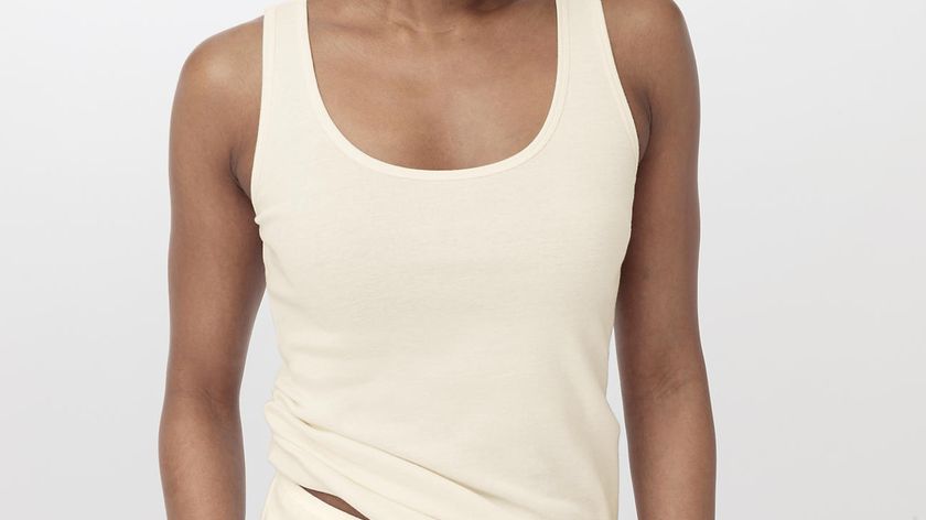 hessnatur Damen Tanktop Fitted im 2-er Pack PURE NATURE aus Bio-Baumwolle - natur - Größe 34