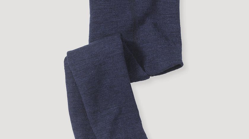 hessnatur Baby Woll-Strumpfhose aus Bio-Merino- mit Bio-Baumwolle - blau - Größe 62/68