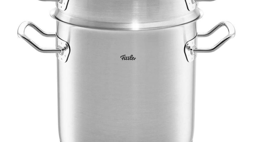 Fissler Multi Star hoher Topf mit Siebeinsatz für Pasta