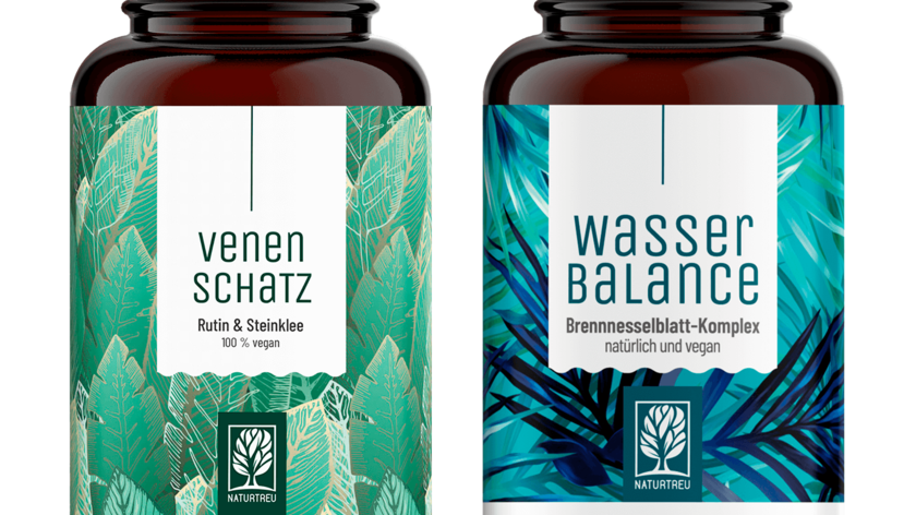 Schwere-Beine-Paket mit Wasserbalance und Venenschatz