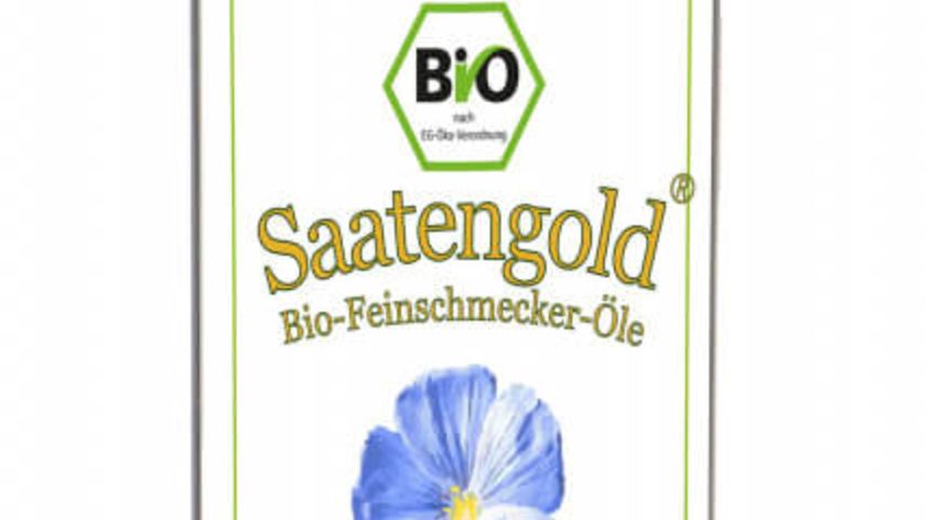 Saatengold-Bio-Feinschmecker-?le "Lein?l Pur" 250ml