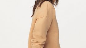 hessnatur Damen Sweatshirt aus Bio-Baumwolle - orange - Größe 38