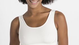 hessnatur Damen Bustier aus weichem Tencel™Modal - weiß - Größe 36