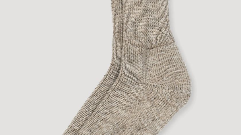 hessnatur Wollsocke aus Bio-Merinowolle - beige - Größe 44/45