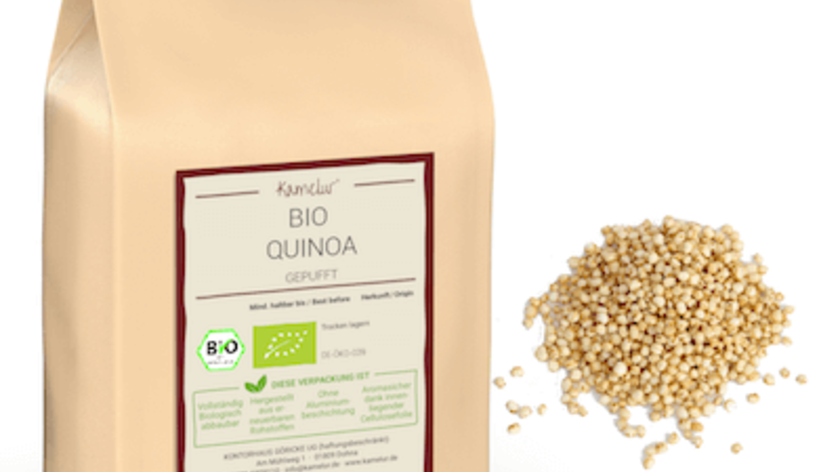 Bio Quinoa gepufft