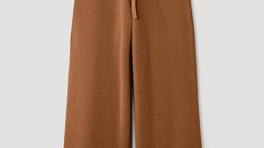 hessnatur Damen Strickhose aus Bio-Baumwolle und Bio-Schurwolle - braun - Größe 38