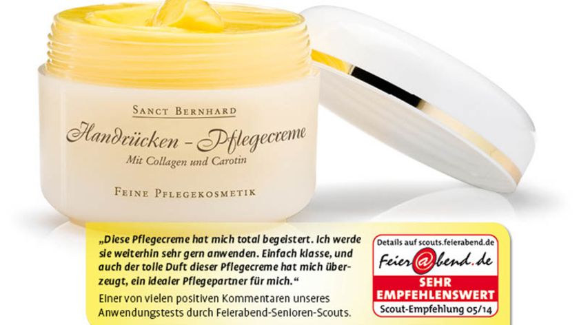 Handrücken-Pflegecreme