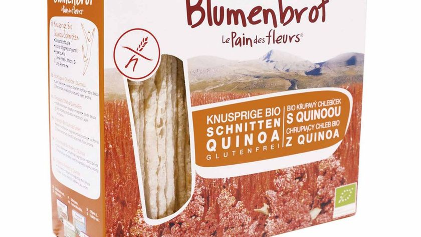 Blumenbrot Quinoa - 100% Bio Zutaten und garantiert glutenfrei