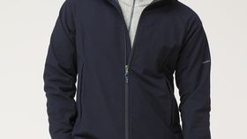 hessnatur Softshell-Jacke mit Eco-Finish - blau - Größe 46