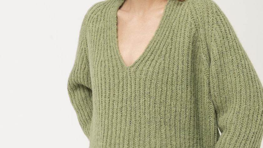 hessnatur Damen Pullover aus Alpaka mit Pima Baumwolle - grün - Größe L