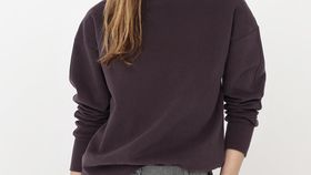 hessnatur Damen Sweatshirt BetterRecycling aus Bio-Baumwolle - rot - Größe 36