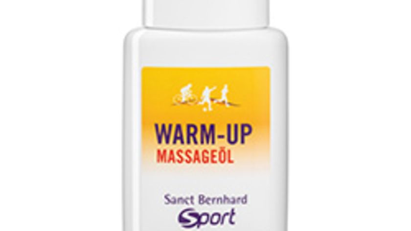 Sanct Bernhard Sport Warm-up-Massageöl 100-ml-Flasche