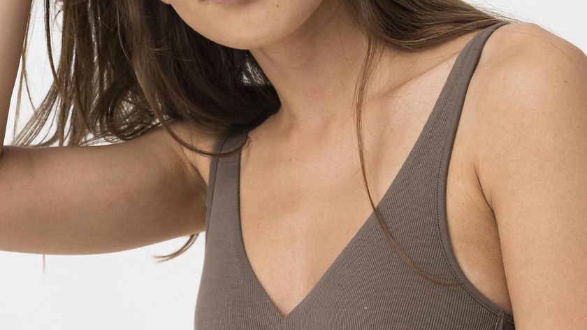 hessnatur Damen BH aus Bio-Baumwolle - lila - Größe 38