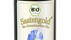 Saatengold-Bio-Feinschmecker-?le "Lein?l Pur" 500ml