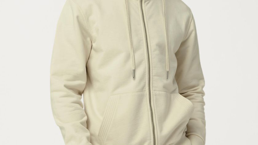 hessnatur Herren Zip-Hoodie aus Bio-Baumwolle - natur - Größe 54