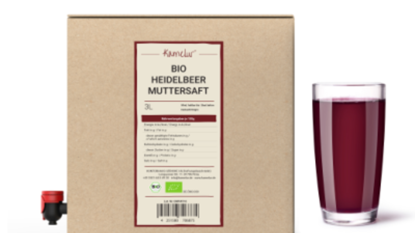 Bio Heidelbeersaft, 3l