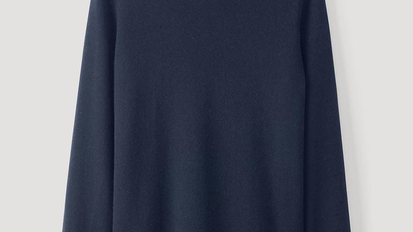 hessnatur Herren Pullover aus Schurwolle mit Kaschmir - blau - Größe 48