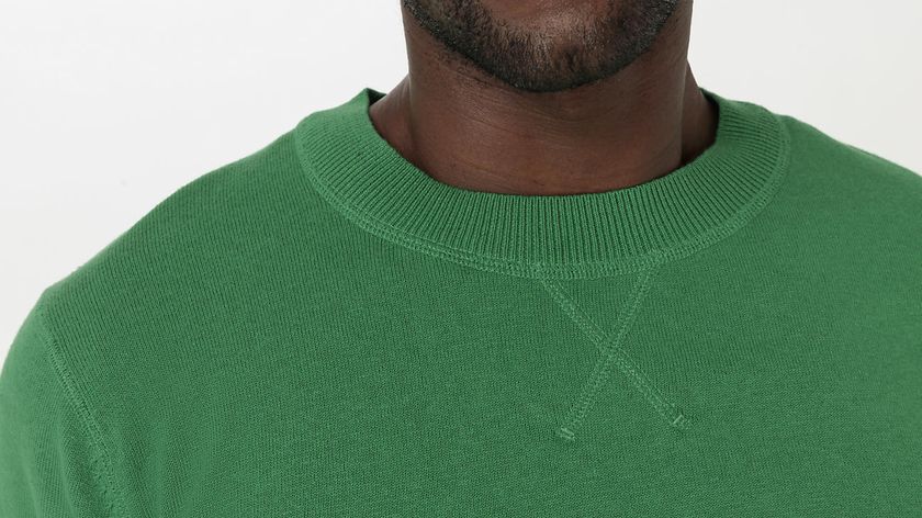 hessnatur Herren Pullover Regular aus Bio-Baumwolle mit Leinen - grün - Größe 54