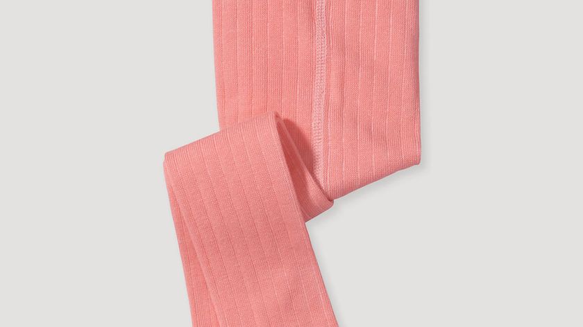 hessnatur Baby Ripp-Strumpfhose aus Bio-Baumwolle - rosa - Größe 62/68