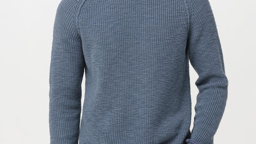 hessnatur Herren Pullover aus Bio-Baumwolle mit Kapok - blau - Größe 54