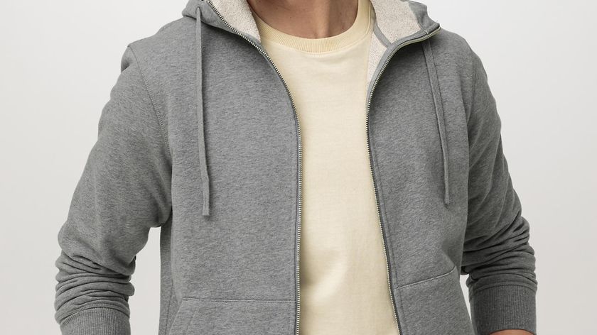 hessnatur Herren Sweatjacke aus Bio-Baumwolle - grau - Größe 48