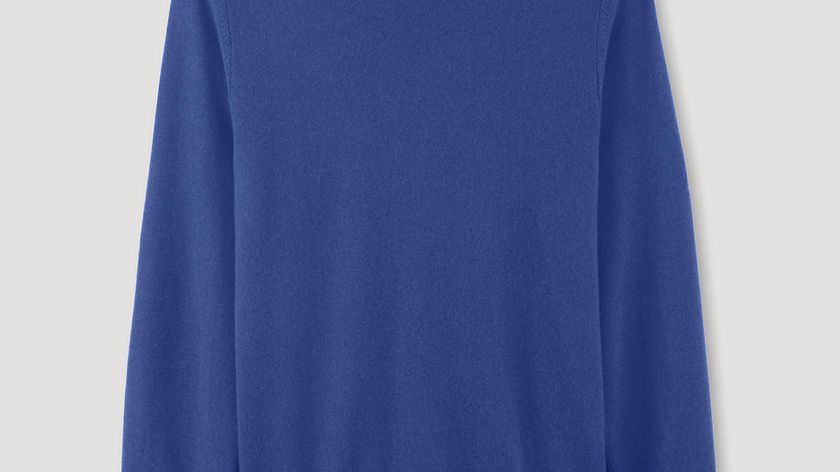 hessnatur Herren FTC X HESSNATUR Pullover aus Kaschmir - blau - Größe 52