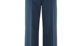 hessnatur Damen Culotte aus Bio-Baumwolle mit Hanf - blau - Größe 44