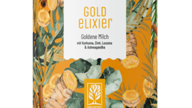 Goldelixier - Goldene Milch mit Kurkuma, Zimt, Lucuma & Ashwagandha - 1 Dose Goldelixier (die meisten Kunden kaufen 2 Dosen)