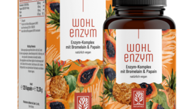 Wohlenzym - Enzym-Komplex mit Bromelain & Papain - 5 Dosen Wohlenzym