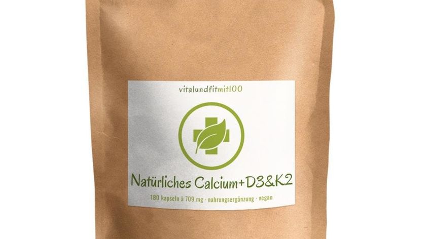 Natürliches Calcium + D3 & K2 180 Kapseln à 890 mg