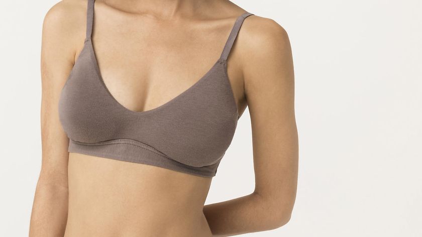 hessnatur Damen Triangel-BH aus Bio-Baumwolle und Tencel™Modal - lila - Größe 75D