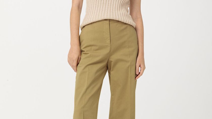 hessnatur Damen Hose Wide Leg aus Bio-Baumwolle mit Hanf - grün - Größe 36