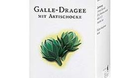 Galle-Dragee mit Artischocke